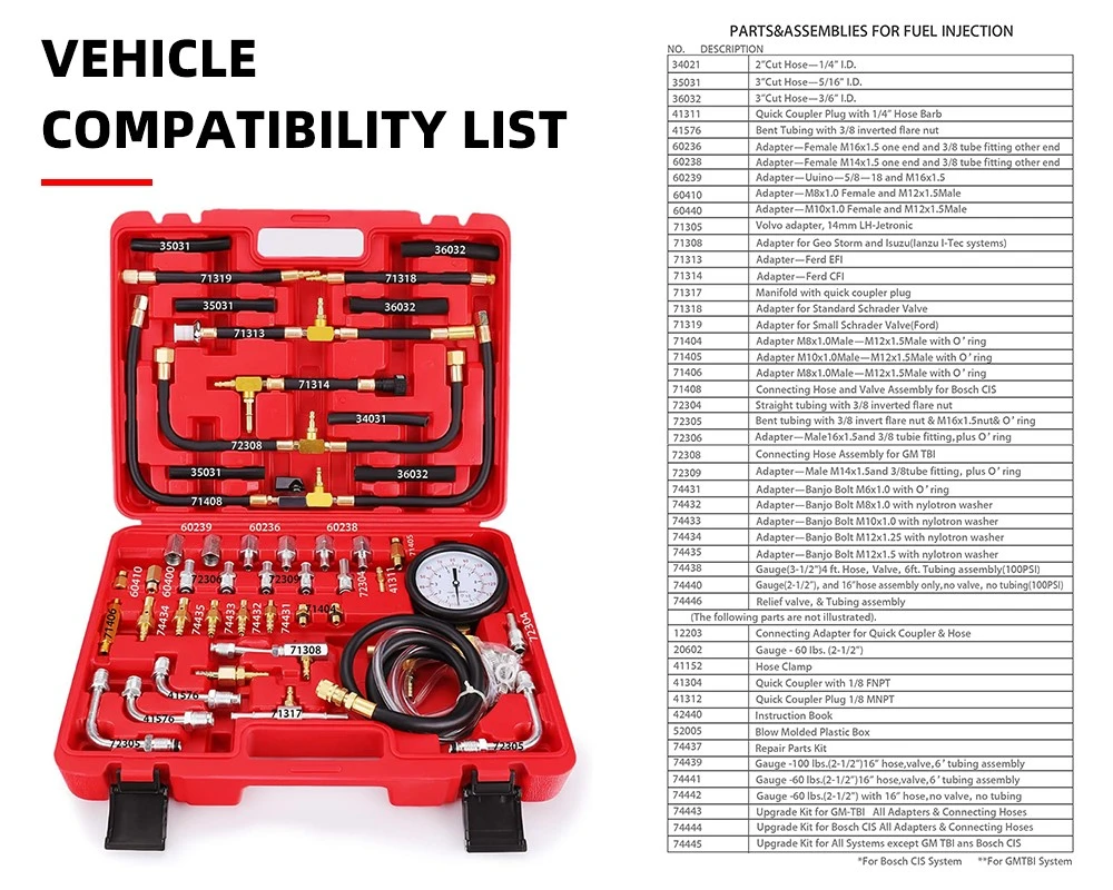 fuel pump pressure gauge tester-3 fuel pump pressure gauge tester-3